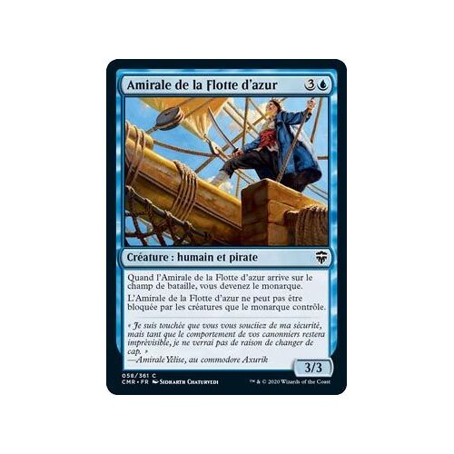 Amirale De La Flotte D'azur - Mtg - Commander Légendes - C - 058/361 Fr