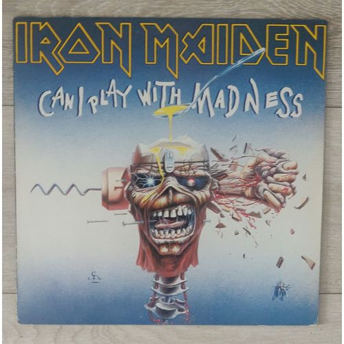 Iron Maiden - Can I Play With Madness - Vinyl Maxi 45 Trs. Europe 1988. Heavy Metal.
