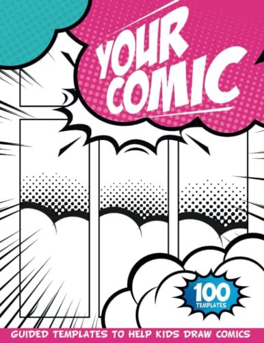 Comic Book Super Hero: Practice Writing For Kids Around Comics | Three Year Old Activities