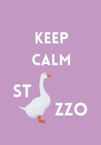 Keep Calm Sto Cazzo! - Quaderno Ironico Xl A Righe Senza Margine - Lilla: Taccuino Xl A Righe - Formato B5 - Copertina Rigida - 200 Pagine