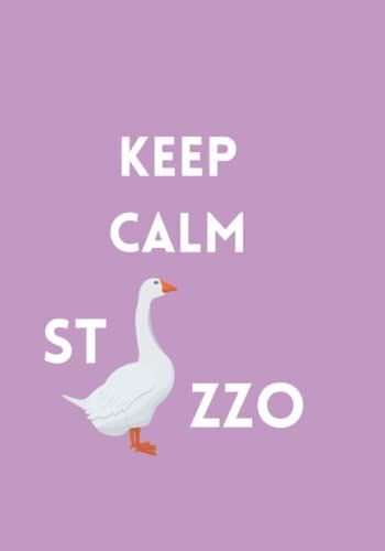 Keep Calm Sto Cazzo! - Quaderno Ironico Xl A Righe Senza Margine - Lilla: Taccuino Xl A Righe - Formato B5 - Copertina Flessibile - 200 Pagine