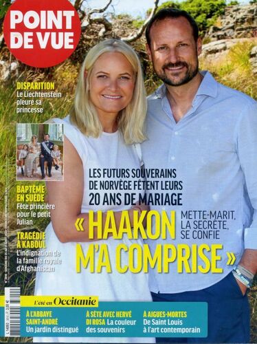 Point De Vue N°3810 : Les Futurs Souverains De Norvège Fêtent Leurs 20 Ans De Mariage