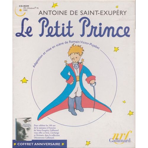 Le Petit Prince - Antoine De Saint-Exupéry - Cd-Rom Pc