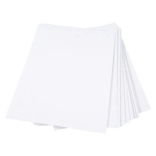 Papier autocollant en vinyle imperméable imprimable de qualité supérieure pour jet d'encre et imprimante 210x280mm 30 feuilles mat W