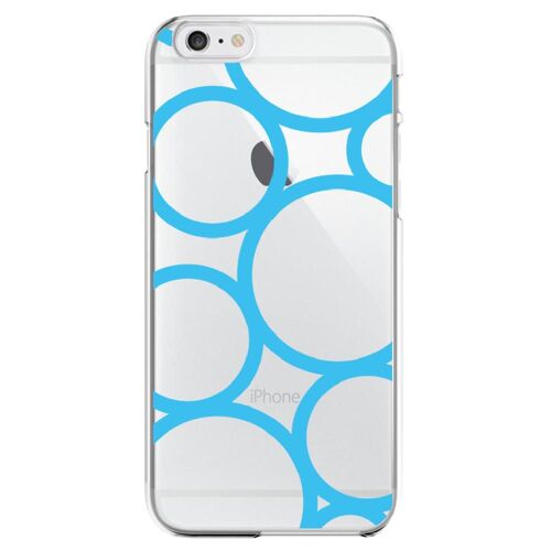 Coque rigide pour Apple iPhone 6 Plus avec impression Motifs ronds bleus