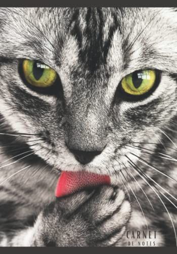 Carnet De Notes Chat: Cahier De Notes Ligné Chat | Cat Composition Notebook / Carnet De Notes Animaux Pour Adultes Et Enfants. Livret Pour Amateurs ... Et De Nature. Cahier De Notes Thème : Chat