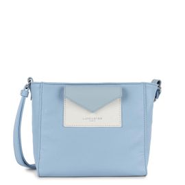 Sac trotteur Zippée Maya Lancaster 517-24 Bleu ciel - Ivoire - Bleu cendre