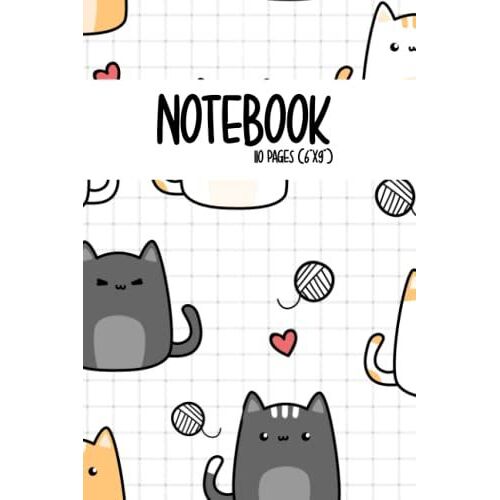 Catbook: The Purrfect Cat Themed Notebook For Cat Lovers 110 Pages 6"X9" Soft Cover, Matte Finish