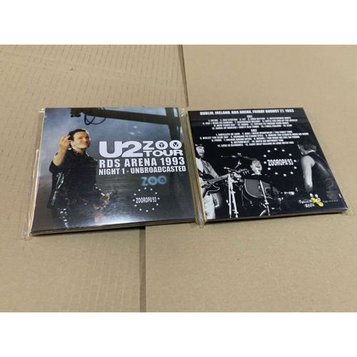 U2 - Rds Arena 1993 - Night 1 - Unbroadcasted Zoo Tour - 2 Cd Digipack