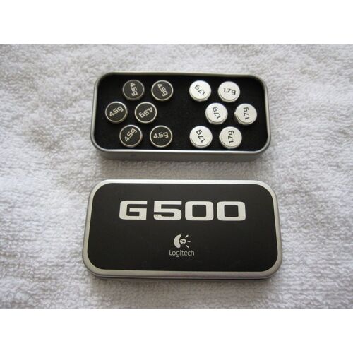 Poids LOGITECH G 500  pour  souris de jeu