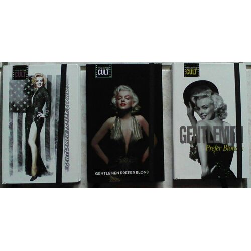 Lot De 3 Carnets Marilyn Monroe