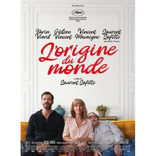 L'Origine Du Monde - Véritable Affiche De Cinéma Pliée - Format 40x60 Cm - De Et Avec Laurent Lafitte, Karin Viard, Vincent Macaigne, Hélène Vincent - 2020