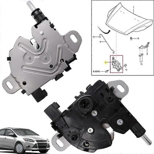 Serrure De Capot De Capot Moteur Pour Focus Mk2 C-Max Focus C-Max Cover Lock Machine 3m5116700ac 3m5116700bc
