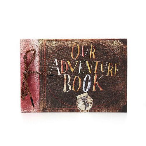 B Album Photo De Scrapbooking, Notre Album De Livre D'aventure, Scrapbook De Voyage À Couverture Rigide Pour L'anniversaire, W