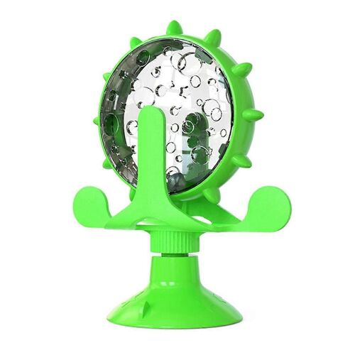B Dog Puzzle Toys Interactif Chat Slow Feeder Moulin À Vent Traiter Distributeurs De Jouets Pour Chiens Avec Suct Puissant