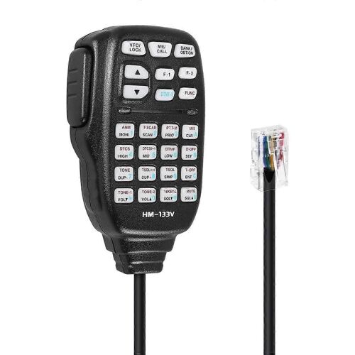 HM-133 Micro Haut-Parleur d¿épaule portatif pour radio Icom IC-207H IC-880H IC-2820H IC-E282 HM-133 RJ-45 IC-2725E IC-2800H IC-2820H IC-E208 IC-E282