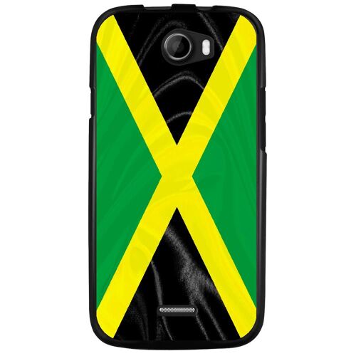 Coque Souple Pour Wiko Barry Avec Impression Motifs Drapeau De La Jamaïque
