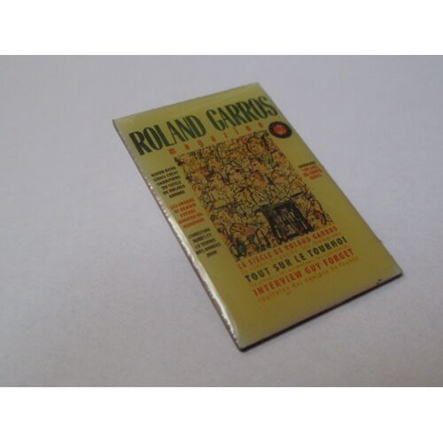 Pin's Tennis / Roland Garros Magazine - Le Siècle De Roland Garros (Signé Fft)