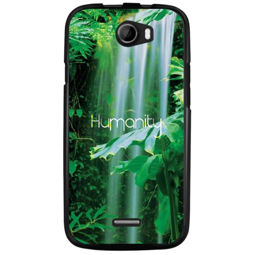 Coque Souple Pour Wiko Barry Avec Impression Motifs Humanity