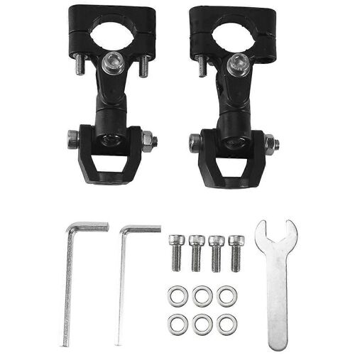 Support De Fixation De Projecteur De Moto Support De Montage De Phare Antibrouillard Support De Lampe Auxiliaire Led Pour - R120