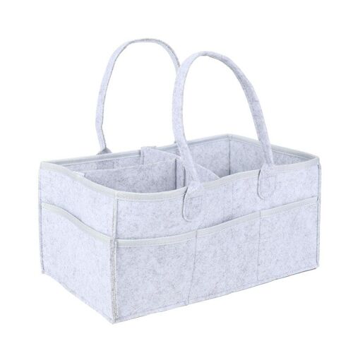 Bébé Couches Caddie Organisateur Boîte De Transport Sac Pour Table À Langer Et Voiture, Pépinière Essentiels Bacs De Rangement