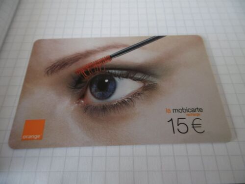 Carte Prépayée - Orange - Mobicarte Collector - L Oeil - 500 000ex - 15 
