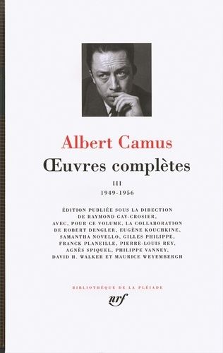 Oeuvres Complètes - Tome 3, 1949-1956