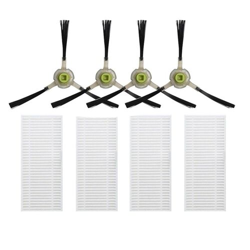 Pièces de rechange pour aspirateur Robot M201 / M210 / M501A / M571/T700, écran de filtre de brosse latérale