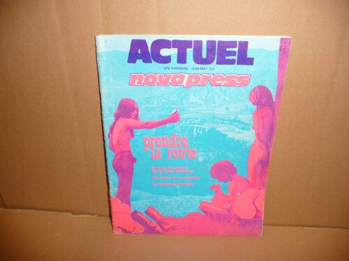 Actuel N° 9 - Juin 1971 - Prendre La Route