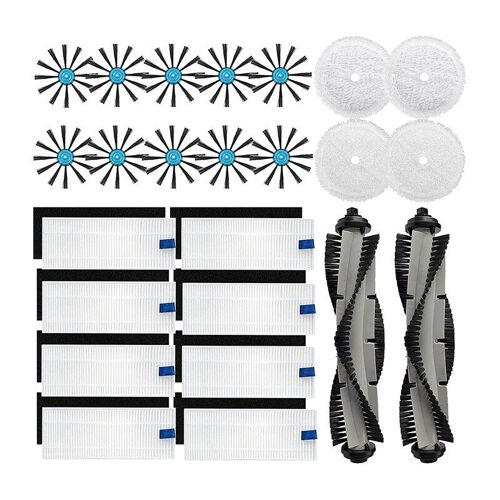 Kit de pièces de rechange pour aspirateur Robot Bissell 3115, filtre et brosse en microfibre Hepa