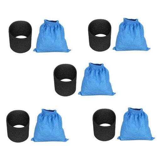 Sacs filtrants en mousse humide et sèche, 10 pièces, pour aspirateur Karcher MV1 WD1 WD2 WD3