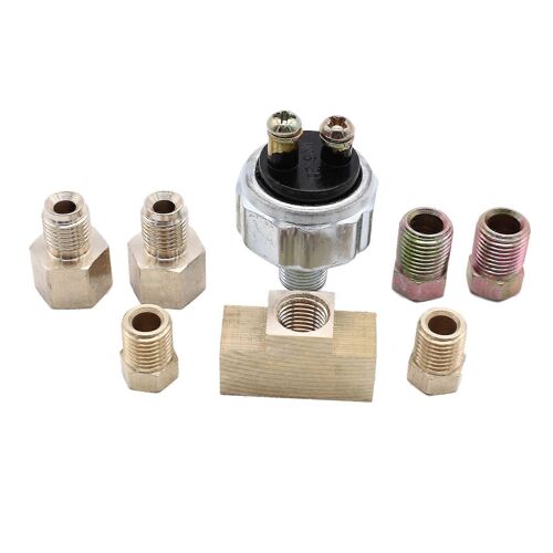 Kit D'interrupteur De Feu Stop Hydraulique En Ligne En Métal Universel Pour La Modification De Voiture