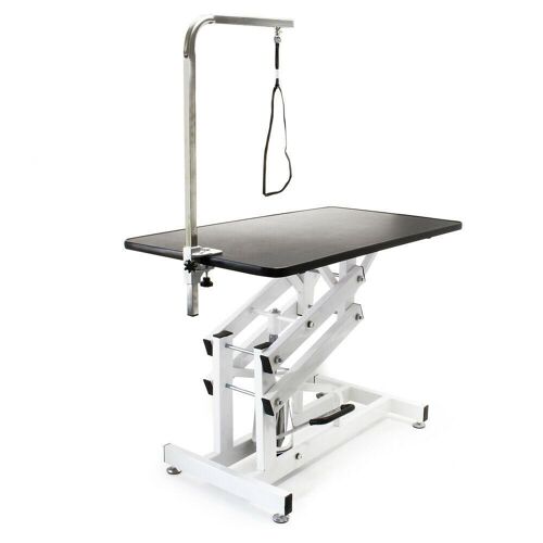Table De Toilettage Hydraulique Pliable Table De Soins Chien Chat Grooming Table 108 X 60 Cm Helloshop26 16_0000534