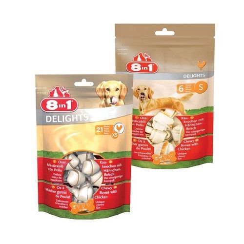 Friandise Delight 8in1 Sachet S 6 Pieces Poulet