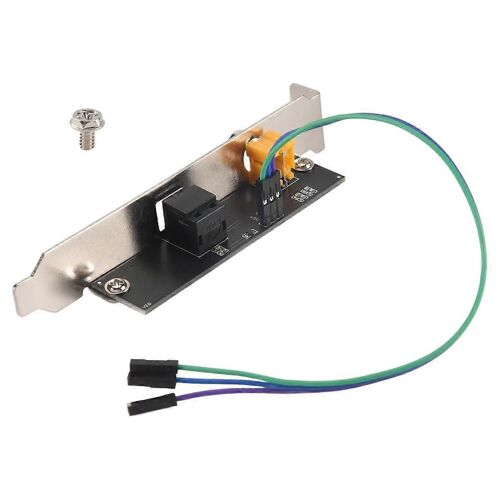 Carte fille 24bit 192khz spdif optique et support de câble de sortie audio numérique pour