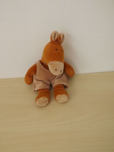 Doudou Peluche Cheval Marron Moulin Roty