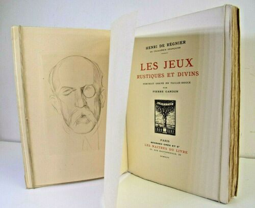 Henri De Régnier. Les Jeux Rustiques Et Divins. Eo Sur Papier De Rives