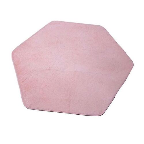 Tapis Ultra Doux Pour La Chambre D'enfants Chambre De Bébé Décoration Intérieure Dortoir Hexagone Tapis Pour Playhouse Princess Tente Enfants Play Castle, Diamètre 4.6 Ft