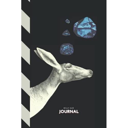 Willy Aud Journal - Collector's Series I: "Age Of Deerquarius" (Jldg09210001) - Lined Pages To Record Your Daily Experiences + Dot Grid Pages For Sketching, Charting Plans, Crystal Divination +