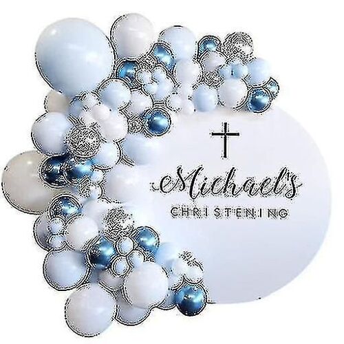 Macaron Blue Balloon Set Pour la décoration de fête d'anniversaire 109pcs