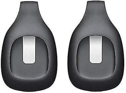 Clip Fitbit Zip, clip de remplacement noir 2pcs pour Fitbit Zip uniquement (pas de tracker) (2pcs noir)
