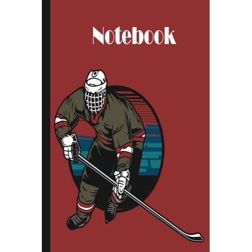 Hockey Notebook: Hockey Notebook Wide Ruled,Lined Paper Notebook For School, Students,Gift For Kids, Boys, Girls, Teens, ,Hockey Notebook,Hockey Lover