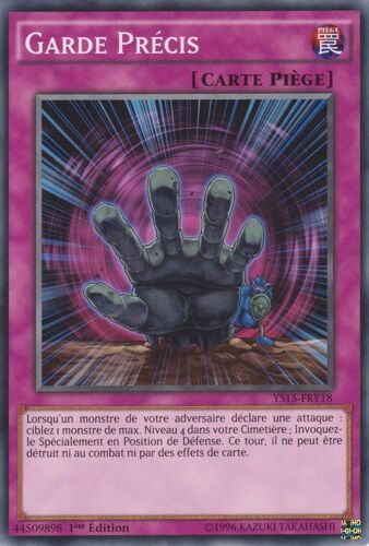 Ys15-Fry18 - Garde Précis - Yu Gi Oh! - Français - Commune - C
