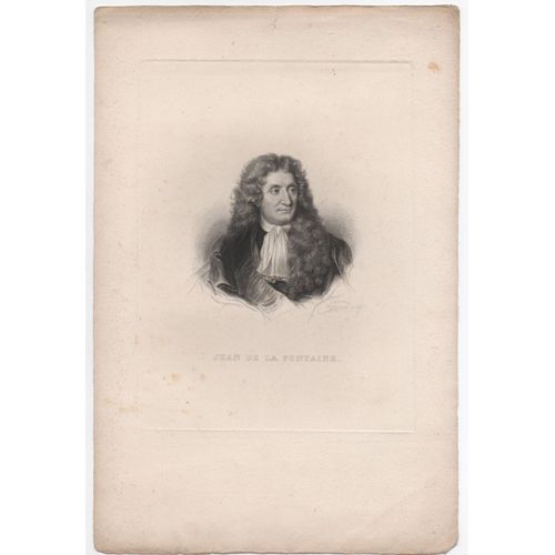 Litho Jean De La Fontaine
