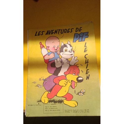 Les Aventures De Pif Le Chien - 6 - Arnal - 6 Juin 1955 .