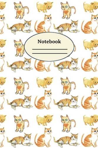 Cute And Funny Cat Notebook, Journal Lined: Composition Notebook With Lined Interior For Writing