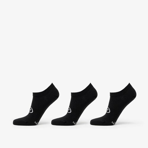 Footshop Invisible Socks 3-Pack Black 43-46