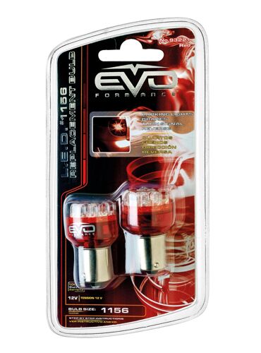 2 Ampoules Led Stop Et Position 1 Plot Rouge