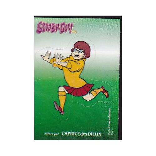 Autocollant, Sticker, Caprice Des Dieux : Personnage De Scoobydoo : Vera