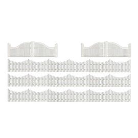 Modélisme Ho : Accessoires De Décor : Clôtures Et Portails-Busch